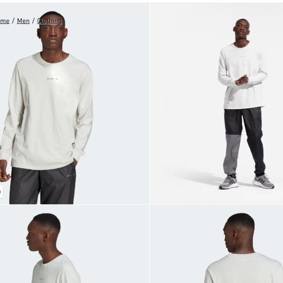 Adidas Originals Long-Sleeve Tee NWT - Picture 5 of 5